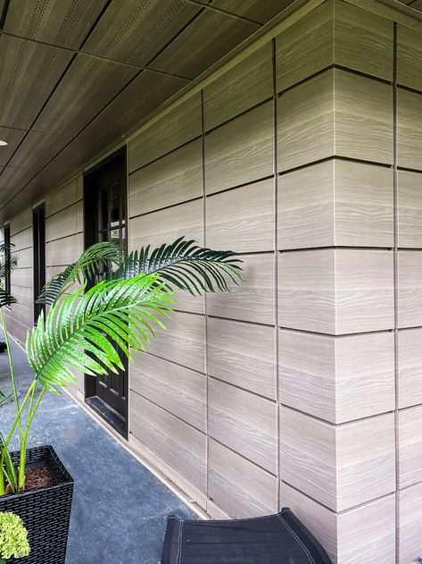 Mac Metal Siding, Mac Metal Architectural, Wood Siding Exterior, Steel Siding, Metal Siding, Wood Siding, Ral Colours, Exterior Wood, Video Installation