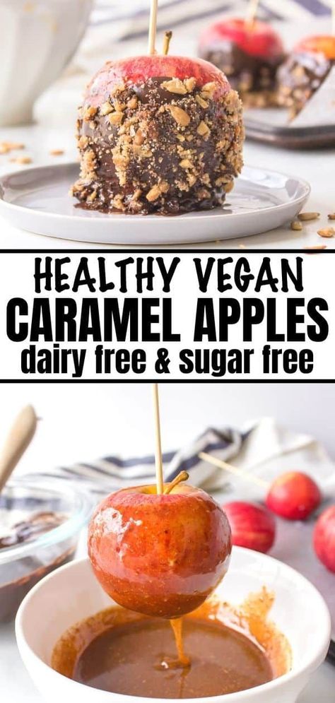 Vegan Candy Apple Recipe, Healthy Candy Apple Recipe, Healthy Candy Apples, Date Caramel Apples, Healthy Caramel Apples, Vegan Caramel Apples, Healthy Caramel Apple, Vegan Caramel Apple, Healthy Caramel