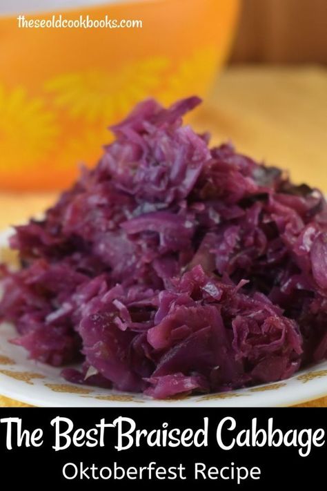 Sauteed Red Cabbage, German Red Cabbage, Red Cabbage Recipe, Roasted Red Cabbage, Homemade Ketchup Recipes, Red Cabbage Recipes, Bacon Fried Cabbage, Braised Red Cabbage, Cabbage Casserole