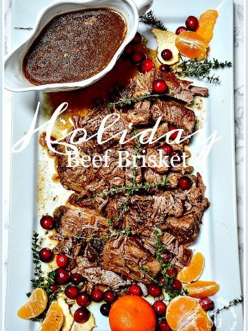 Christmas Brisket Recipes, Christmas Brisket, Holiday Brisket, Christmas Supper, Christmas Main Course, Christmas Beef, Christmas Dinner Sides, Stone Gable, Christmas Breakfast Casserole