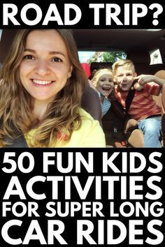 Car Ride Activities For Kids, Car Ride Activities, Fun Kids Activities, Kids Travel Activities, Trip Activities, Car Activities, Road Trip Activities, Road Trip Games, Long Car Rides