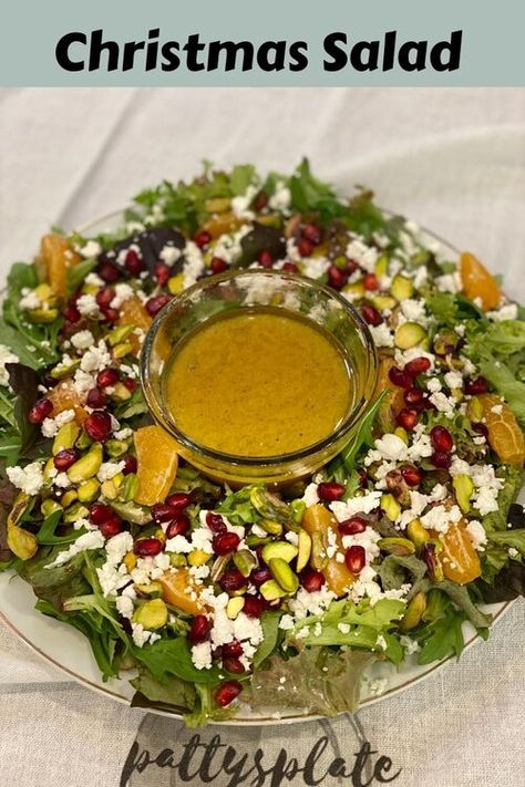 Christmas Salad Recipes, Christmas Salad, Spring Mix Salad, Holiday Salads, Christmas Salads, Fresh Salad Recipes, Best Salad Recipes, Christmas Food Dinner, Healthy Salad