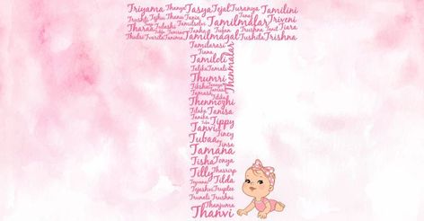 Baby Girl Names Starting With T T Name Dp, Telugu Baby Girl Names, Hindu Girl Baby Names, T Girl Names, English Names Girls, Tamil Baby Girl Names, Traditional Baby Girl Names, Tamil Baby Names, Christian Baby Girl Names