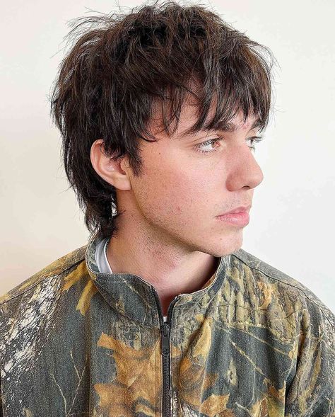 Shag Hairstyle Men, Messy Bangs Men, Shaggy Mod Haircut, Indie Men Haircut, Medium Messy Haircuts Men, Wavy Hair Shaggy Haircut, Unique Men’s Haircuts, Messy Boys Haircut, Mens Shaggy Mullet