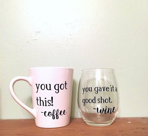 Wine Gift Ideas, Wine Glass Sayings, Coffee Gift Basket, Wine Gift Baskets, Coffee Wine, Wine Glass Set, Wine Gift, Birthday Meme, Cricut Craft Room