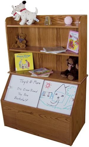 Amish Pine Hollow Toy Box Bookshelf! I want it! So practical and cute! Toy Box With Shelf, Box Bookshelf, Wooden Toy Chest, Kids Toy Boxes, Diy Toy Storage, Wooden Toy Boxes, Toy Shelves, Traditional Toys, Box Shelves