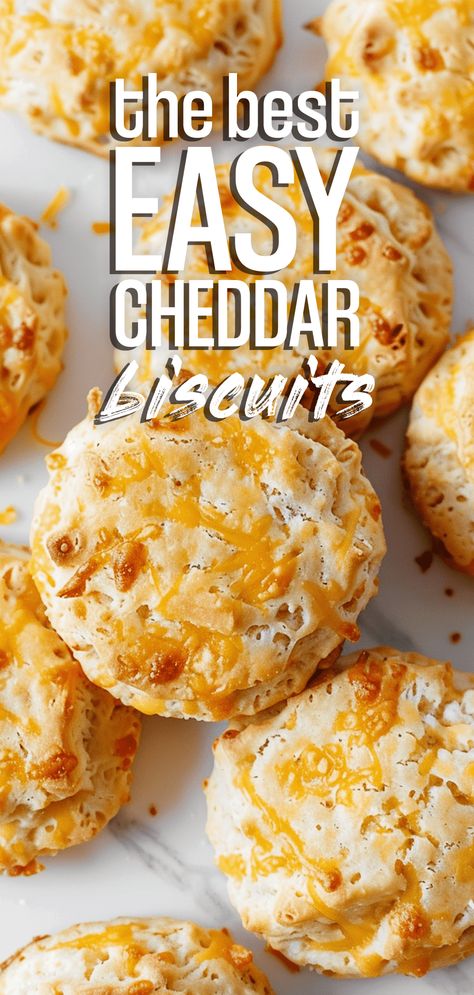 Easy Cheddar Biscuits – Chasety Homemade Cheddar Biscuits, Easy Cheddar Biscuit Recipe, Easy Cheddar Biscuits, Cheddar Cheese Biscuits, Chedder Cheese, Homemade Bread Recipes Easy, Bisquick Recipes, Cheddar Biscuits, Cheese Biscuits