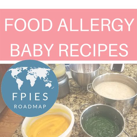 Fpies Allergy Recipes, Allergy Friendly Blw, Introducing Allergens To Baby, Milk Protein Allergy Diet Breastfeeding, Fpies Food Allergy, Baby Food Allergies, Cows Milk Allergy, Soy Allergy, Soy Free Dairy Free