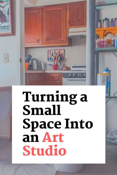 Art Studio Bedroom Combo, Corner Art Studio, Art Studio At Home Small Spaces Bedroom, Small Art Studio Ideas Artists Work Spaces, Tiny Art Studio Space Ideas, Mini Art Studio In Bedroom, Resin Art Studio, Living Room Art Studio Combo, Living Room Art Studio