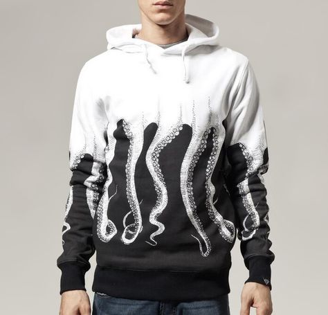 Octopus Hoodie | Bored Panda Dope Hoodies, Bag Clothes, Cool Hoodies, Hoodies Design, Cool Sweaters, Prince Charming, Fashion Mode, Outfit Casual, Mode Style