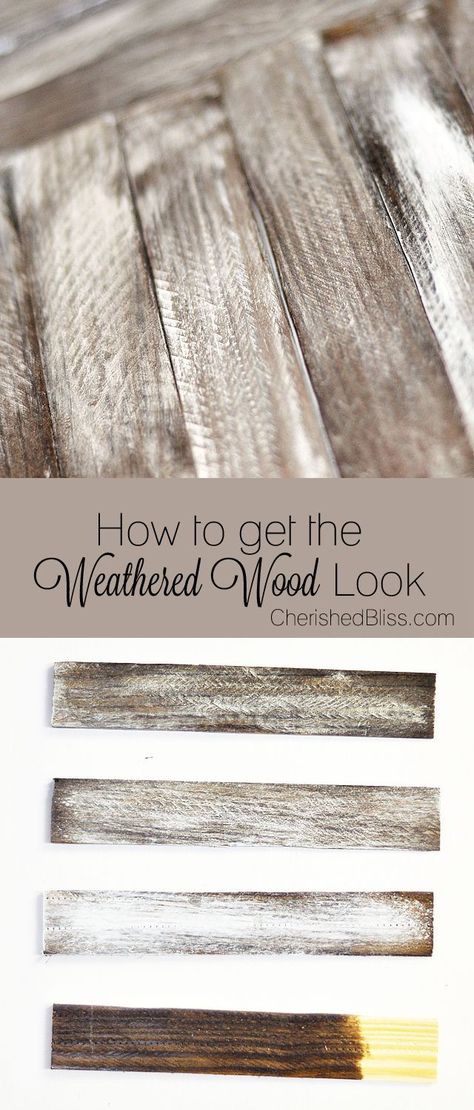 How To Weather Wood, Make New Wood Look Old, Easy Woodworking Ideas, Diy Muebles Ideas, Into The Wood, Cleaning Wood, Diy Holz, Salvaged Wood, Wood Stain