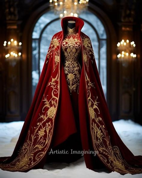 Fantasy Nobility, Vishma Maharaj, Masquerade Outfit, Royal Costume, Elven Dress, Queen Dresses, Gala Fashion, Fantasy Dresses, Expensive Clothes