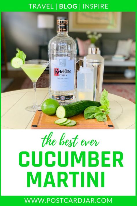 Learn how to make an amazing cucumber martini as well as a salty dog cocktail in this informative post. If you love mixing craft cocktails, this recipe is a must read. To make these easy drinks, you'll need some vodka or gin. Refreshing and delicious for summer, these are fun to make for a party or a holiday. We'll even show you how to garnish the glasses so the beverage is beautiful! #ClassicCocktails #CraftCocktails #Martini Cucumber Martini With Cucumber Vodka, Cucumber Lime Martini, Cucumber Lime Cocktail, Cucumber Martini Recipe Vodka, Muddled Drinks, Easy Martini Recipes, Cocktails Using Vodka, Cucumber Martini Recipe, Salty Dog Cocktail