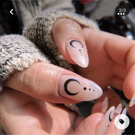 Summer Nails Inspiration, Best Summer Nails, Witch Nails, Boho Nails, Unghie Nail Art, Witchy Nails, Hippie Nails, Nails Art Designs, Moon Nails