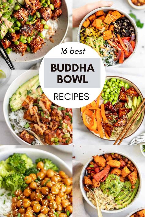 Vegan Buddha Bowl Recipes, Quinoa And Chickpeas, Buddha Bowl Recipes, Buddha Bowls Recipe, Vegan Buddha Bowl, Healthy Bowls Recipes, Buddha Bowls, Healthy Bowls, Bowl Recipes