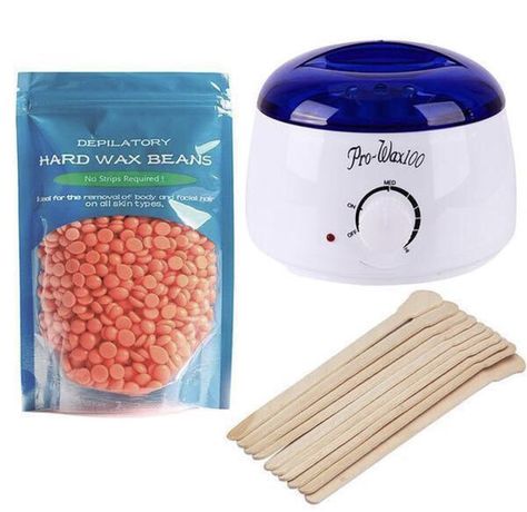 @gillianvidegar Home Waxing, Pearl Wax, Wax Heater, Wax Machine, Hard Wax Beans, Wax Beans, Hair Removal Diy, Wax Heaters, Hair Removal Women