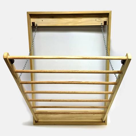 Wishlist View - Lehman's Wall Drying Rack, Wall Mounted Clothes Drying Rack, Laundry Pantry, To Hang Clothes, Hanging Drying Rack, Laundry Drying Rack, Drying Room, Hang Clothes, Laundry Rack