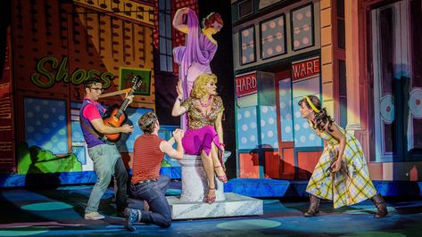 ‘All Shook Up’ Revs Up Muny Audiences - The Muny All Shook Up Musical, Jailhouse Rock, Up Costumes, Guy Names, Musical