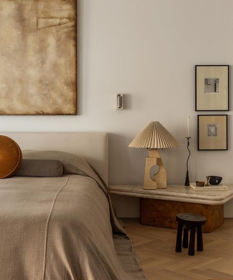 Jason Saft | Staged To Sell Home | When LES is more: Secret Source Reveal This is not an ad, just adoration. A couple months ago I went to visit @tanner.fletcher at their… | Instagram Bedroom Inspirations For Couples, Tanner Fletcher, Havenly Living Room, Cobble Stone, Stone Street, Mens Bedroom, City Apartment, Pop Up Shop, Bedroom Inspirations