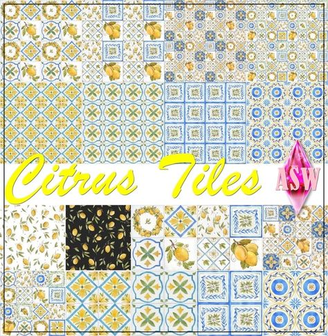 Yellow Wall Tiles, Sims 4 Cc Hair, Sims 4 Decades Challenge, Tiles Wallpaper, Wallpaper And Tiles, Muebles Sims 4 Cc, Sims 5, David Sims, Sims 4 Game Mods