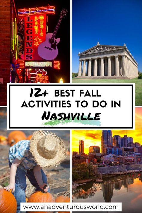 Home to Music Row, a series of cultural landmarks, as well as some of Tennessee’s best festivals, these are the best things to do in Nashville in fall! #Nashville #NashvilleFall #NashvilleInFall #ThingsToDoInNashville #ThingsToDoInNashvilleInFall #PlacesToVisitInNashville #WhatToDoInNashville #NashvilleGuide #NashvilleTravel #US #USA Nashville Tennessee In October, Things To Do Around Nashville Tn, Nashville Tennessee Things To Do In Fall, Nashville Tennessee Fall, Thanksgiving In Nashville, Nashville Fall Activities, Fall In Nashville, Nashville In November, Nashville In October