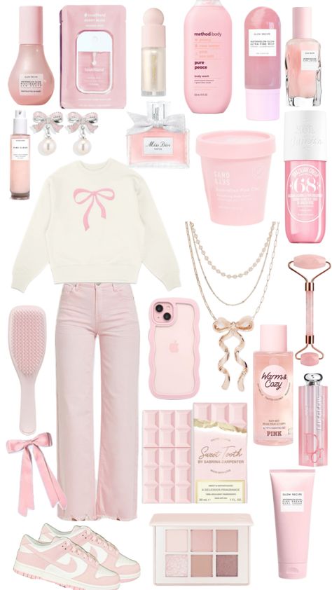 Cooked this one up on the bus with traffic ✨#preppy #pinkgirly #coquetteoutfit #couquetteaesthetic #cutesy #demurecore Love Shack Fancy Aesthetic Outfit, Preppy Starter Pack, Pink Preppy Outfit, Preppy Outfits Aesthetic, Preppy Girl Outfits, Preppy Fits, Random Outfits, Preppy Vibes, Shabby Chic Boho