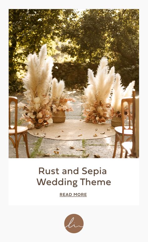 Rust And Sepia Wedding, Homemade Wedding Cake, Unique Wedding Colors, Themed Wedding Decorations, Rustic Boho Wedding, Wedding Theme Inspiration, Homemade Wedding, Lace Table Runners, Rustic Fall Wedding