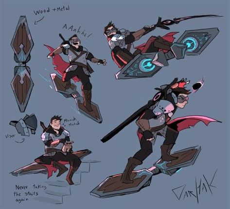 Hoverboard Character Design, Fantasy Hoverboard Concept Art, Sci Fi Hoverboard, Hoverboard Concept Art, Steampunk Oc, Super Powers Art, Fantasy Props, Magic Design, Robot Concept Art