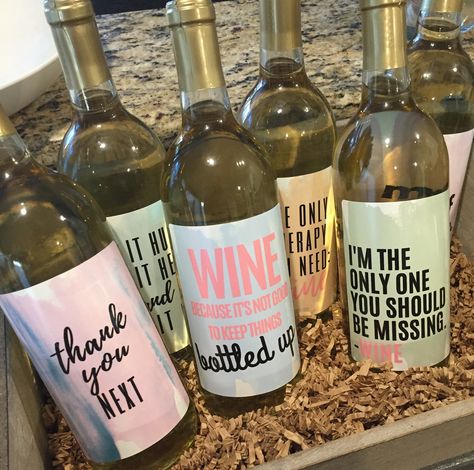 6 Breakup or Divorce Wine Bottle Labels Just Divorced Gift, Supplies, or Decorations for Party Wine Break Up Gift Idea for Friend Breakup by harperandivy on Etsy Divorce Celebration Ideas, Friend Breakup, Divorce Party Decorations, Just Divorced, Breakup Party, Divorce Celebration, Liquid Therapy, Breakup Gift, Wine Bottle Stickers