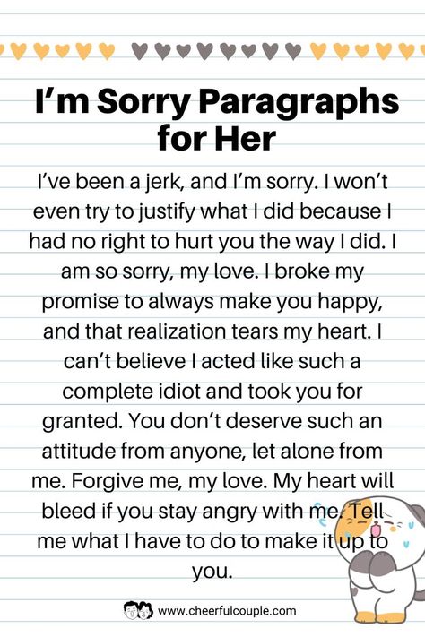 I'm Sorry Paragraphs for Her Cute Pin Sorry Love Paragraphs For Him, Sorry Text Messages For Her, Apology Letter For Her, I'm Sorry Text For Girlfriend, I'm Sorry Paragraphs For Her, Paragraphs For Your Girlfriend Sorry, Apology For Her, Cute Apology For Girlfriend, I’m Sorry Message For Her