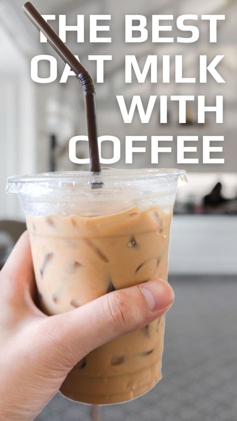 Oat Milk Coffee Starbucks, Drinks To Make With Oat Milk, Iced Coffee Recipe Oat Milk, Oat Milk Recipe For Coffee, How To Froth Oat Milk, Oat Milk Coffee Creamer Recipe, Oat Milk Iced Coffee Recipe, Oat Milk Cappuccino, Coffee With Oat Milk Recipe