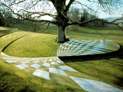 An interview with Joy Larkcom - The English Garden Charles Jencks, Garden Of Cosmic Speculation, Garden Museum, Luxurious Garden, Landscape Design Plans, Most Beautiful Gardens, Garden Landscape Design, Perfect Garden, Futurism