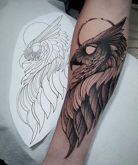 34 Of The Best Owl Tattoos For Men in 2022 | FashionBeans Night Owl Tattoo, Celtic Owl Tattoo, Owl Tattoos For Men, Owl Neck Tattoo, White Owl Tattoo, Owl Forearm Tattoo, Owl Skull Tattoos, Owl Feather Tattoos, Mens Owl Tattoo