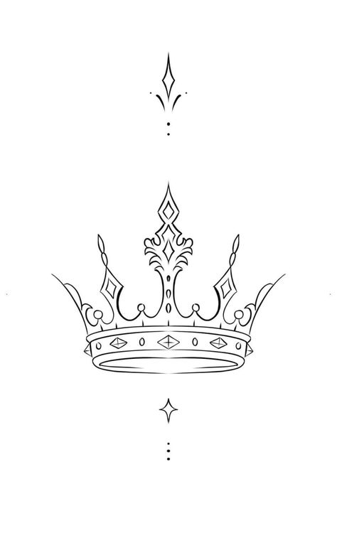 Small Crown Tattoo, Crown Tattoos For Women, Memorial Tattoo Ideas, Tattoo Fonts Cursive, Small Shoulder Tattoos, Crown Tattoo Design, Handpoke Tattoo, Infinity Tattoos, Memorial Tattoo