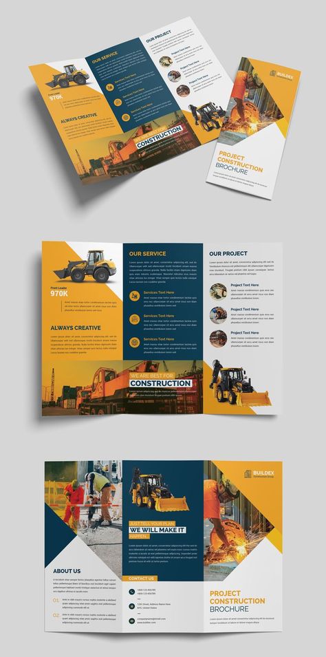 6 Page Brochure Design, Best Trifold Brochure Design, Sophisticated Brochure Design, Business Trifold Brochure, Business Brochure Design Templates, Trifold Brochure Design Layout Creative, Broshour Design, Flyers Design Layout, Pamplet Layout Design