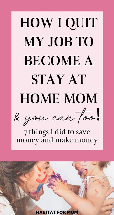 Getting A Job, Stay At Home Jobs, Money Budget, Quit Your Job, I Quit My Job, Mom Entrepreneur, Ways To Get Money, Mom Jobs, Work From Home Tips