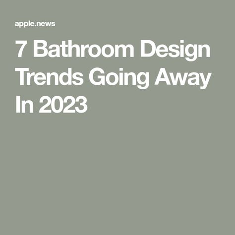 Bathroom Vanity Trends For 2023, Trending Bathroom Ideas 2023, New Bathroom Trends 2023, Current Bathroom Tile Trends, Bathrooms 2023 Ideas, Trendy Bathroom Design, Top Bathroom Trends 2023, Bathroom Sink Trends 2023, Most Popular Bathroom Designs