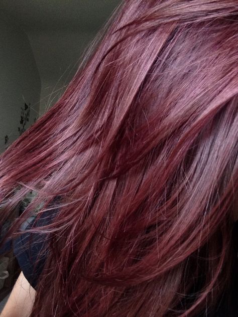 Fuchsia // cherry coke hair Cherry Coke Color, Coke Cola Hair Color, Black Cherry Hair Aesthetic, Cherry Red Coke Hair, Coke Hair Color, Cherry Burgundy Hair Color, Red Coke Hair, Cherry Coke Color Hair, Coke Cherry Hair