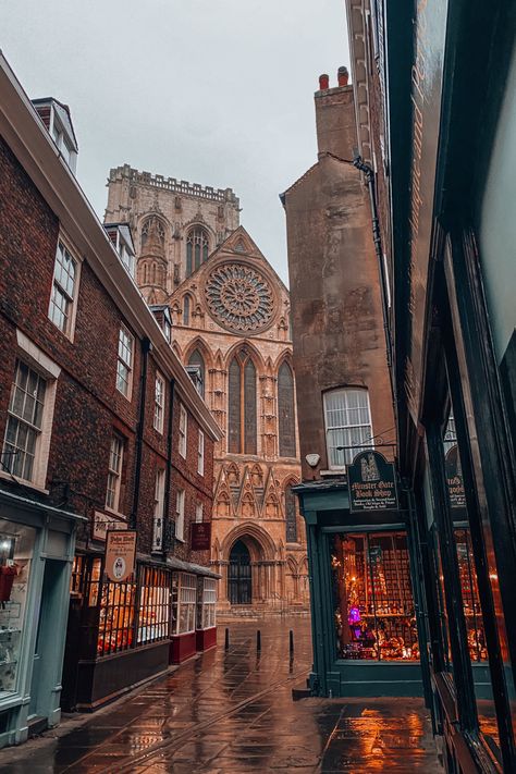 Minster gate in york York Uk Christmas, York At Christmas Uk, England At Christmas, York England Christmas, York Christmas Market, London 80s, November Moodboard, 2025 Moodboard, Uk Travel Itinerary