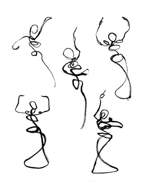 Movement Lines Drawing, Dancing Figures Tattoo, Body Movement Drawing, Dancing Stick Figures, Gesture Lines, Movement Sketch, Movement Illustration, Movement Is Life, Figures In Motion