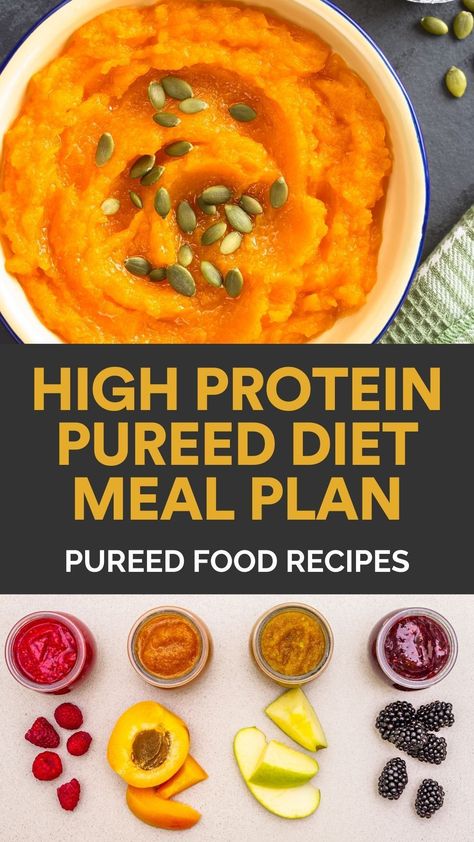 The pureed diet after bariatric surgery is one of the most feared stages. Pureed? Really? That sounds gross. Can I just skip it? As a dietitian, these are common concerns I get from bariatric candidates. Make sure to take a look at this post to get the best tips for the pureed stage! Pureed Food Recipes Bariatric Sleeve, Bariatric Diet Pureed Recipes, Soft Foods After Dental Implant Surgery, Bariatric Sleeve Pureed Recipes, Pureed Chicken Recipes, Haircuts For Bariatric Patients, Bariatric Eating Schedule, Pureed Food Recipes Bariatric Phase 2 Gastric Bypass Recipes, Pre Op Bariatric Diet Meal Plan