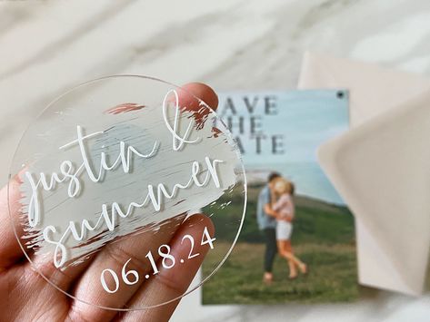 Diy Save The Date, Magnet Save The Date, Modern Wedding Invitation Suite, Diy Save The Dates, Valentine Diy, Modern Save The Dates, Save The Date Photos, Creative Valentines, Winter Wonderland Wedding