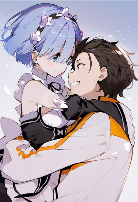 Rem X Subaru, Subaru X Rem, Re:zero Ram, Rem Rezero, Re:zero Subaru, Ram And Rem, Rem Re Zero, Re Zero Rem, Ram Wallpaper