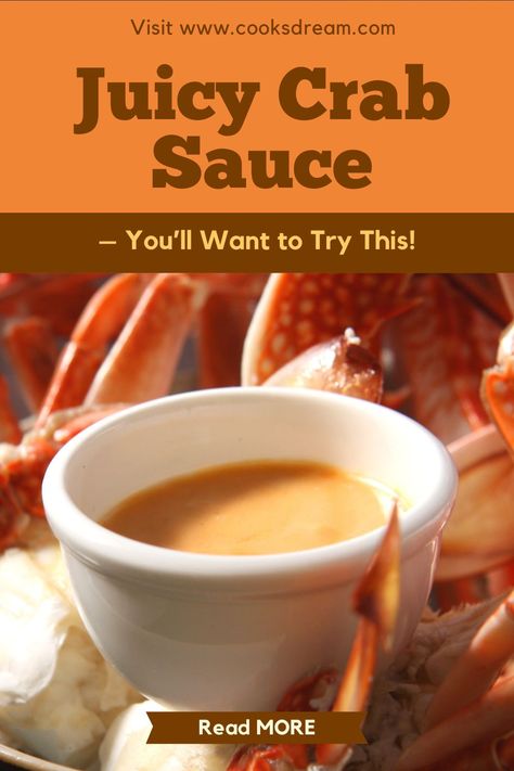 The Juicy Crab is a Cajun seafood boil restaurant in the United States that has won its spot in the hearts of thousands. The secret is in the Juicy Crab sauce! The seafood is delicious, but the seasonings and sauce make this type of cuisine pop. So, what is so special about Juicy Crab sauce anyway? Is it possible to make it at home? | What Is Juicy Crab Sauce Made Of? | Is Juicy Crab Sauce Healthy? | How to Make Juicy Crab Sauce | #crab #crabsauce #seafood #delicious Red Crab Sauce, Copycat Juicy Crab Sauce Recipe, Juicy Crab Sauce Recipe, Crab Dipping Sauce, Crab Sauce Recipe, Seafood Sauces, Juicy Crab, Seafood Dipping Sauce, Crab Sauce