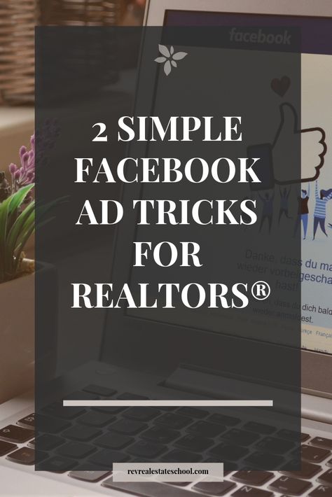 Facebook Ad Tips for Realtors Realtor Ads, Real Estate Exam, Real Estate School, Real Estate Ads, Marketing Facebook, Real Estate Career, Best Facebook, Realestate Marketing, Realtor Marketing