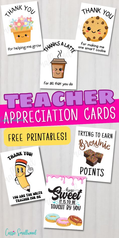 free printable teacher appreciation week cards Teacher Appreciation Card Template, Take Note You Are An Amazing Teacher, Ea Appreciation Day, Teachers Appreciation Ideas Cards, Teacher Appreciation Note Ideas, Thank You For Making Me One Smart Cookie Free Printable, Funny Teacher Appreciation Cards, Cute Teacher Appreciation Cards, Cookie Teacher Appreciation Printable