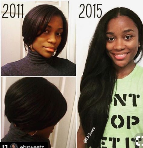 Hair Growth| choosing between relaxed hair and natural hair New Black Hairstyles, Healthy Relaxed Hair, Layers Short, Long Natural Hair, Hairstyle Gallery, Natural Hair Inspiration, Natural Hair Tips, Hair Growth Tips, Long Black Hair