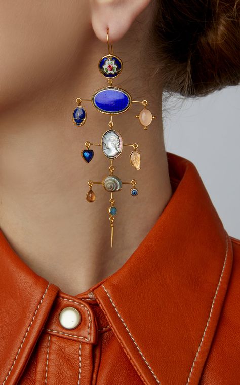 Click product to zoom Grainne Morton, Victorian Drop Earrings, Jewelry Inspo, Jewelry Art, Jewelry Inspiration, Statement Earrings, Bridal Jewelry, Beautiful Jewelry, Gold Jewelry