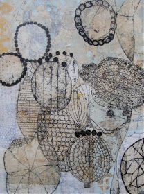 the art room plant: Eva Isaksen Konst Designs, Art Du Collage, Kunst Inspiration, Encaustic Art, Art Et Illustration, Collage Artists, Monoprint, Art Textile, Art Abstrait