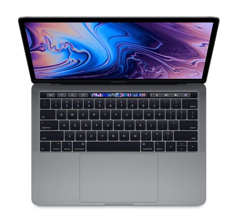 Macbook Pro Space Grey, Macbook Pro Apple, Macbook Pro Keyboard, Macbook Pro Wallpaper, Macbook Pro Touch Bar, Best Macbook, Apple Shop, Mac Desktop, Newest Macbook Pro